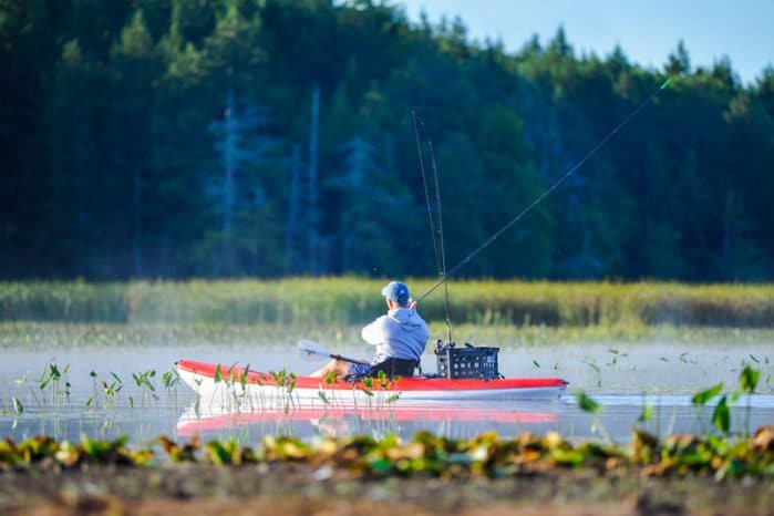 kayak bass fishing