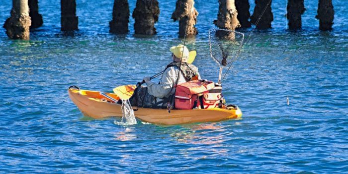 kayak fishing