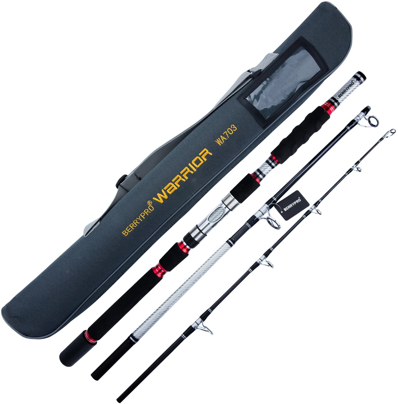 BERRYPRO Surf Spinning Fishing Rod Graphite Spinning Rod