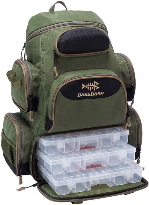 BassdashFishing Tackle Backpack